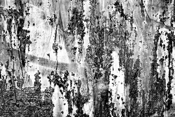 Metal texture with scratches and cracks which can be used as a background