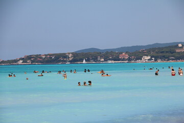 White beach Tuscany