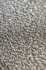 Old-fashioned glass pane.