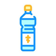 holy water color icon vector illustration color