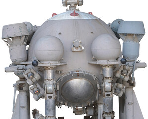 the front part of the underwater lander © AVD