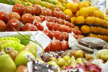 fruits and vegetables on the street shop 