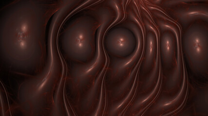 Abstract Computer generated Fractal design. A fractal is a never-ending pattern. Fractals are infinitely complex patterns that are self-similar across different scales. 2d rendering