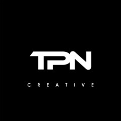 TPN Letter Initial Logo Design Template Vector Illustration