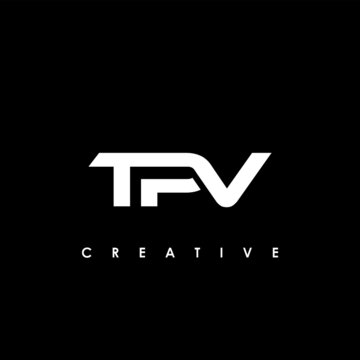 TPV Letter Initial Logo Design Template Vector Illustration