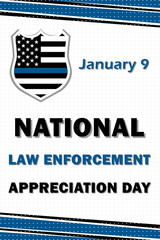 DAY OF APPLICATION OF NATIONAL LEGISLATION is traditionally celebrated on January 9, the Day of gratitude to law enforcement authorities and police.