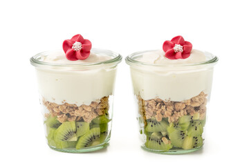 Kiwi-Joghurt-Müsli
