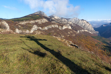 Landscape of Balkan Mountains and Vratsata pass, Bulgaria