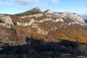 Landscape of Balkan Mountains and Vratsata pass, Bulgaria