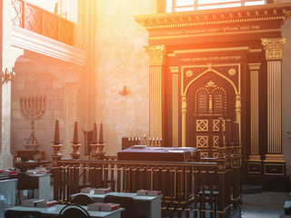 Synagogue is main institution of Jewish religion, space serving as place of public worship and...