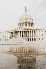 United States Capitol Building east facade - Washington DC Unite