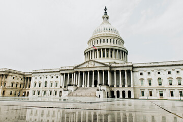 United States Capitol Building east facade - Washington DC Unite