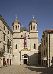Fototapeta na wymiar Church of St. Nicholas in Kotor. Montenegro