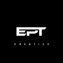 EPT Letter Initial Logo Design Template Vector Illustration