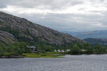 Norwegen - Samnanger - See Øyjordsvatnet