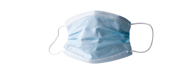 Medical disposable mask for protection. Surgical mask.