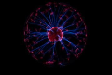 plasma lamp or ion sphere