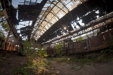 Abandoned Red Star Train Graveyard in Budapest, Urbex Hungary