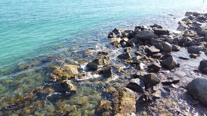 Fototapeta na wymiar Naturaleza, Mar, Playa, Rustico.