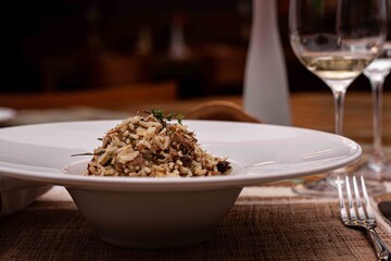 Arroz de pato piamontese