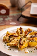 Conchigliones recheados