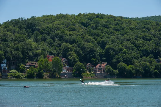 Bovan lake (Bovansko Jezero) in Serbia