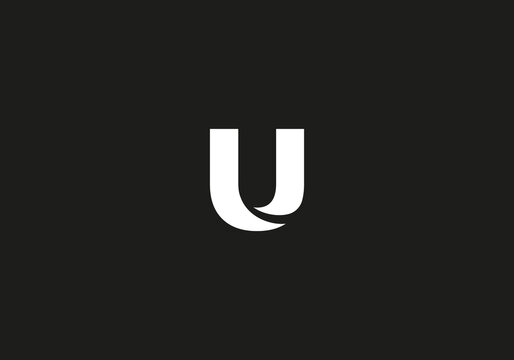 Letter U logo design . modern Letter U logo . vector illustration