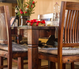 Sweet home, photo 2021 | Wooden chair and table