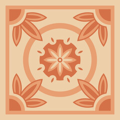 Seamless roman vintage ornament design vector