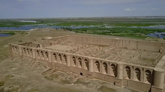 Qasr al-'Ashiq is a historical palace dates back to the Abbasid era, located near the city of Samarra, Iraq