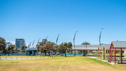 The new Mandurah Traffic Bridge has increased traffic capacity and provides the community with an iconic structure.