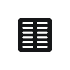 Obraz premium Sewer icon design. vector illustration