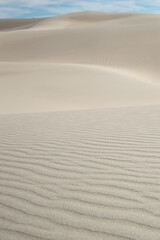 Close Up of Textured Sand Dunes in Death Valley National Park