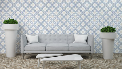 Sofa Salon 3D Design 