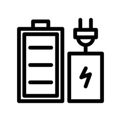 Battery charger icon