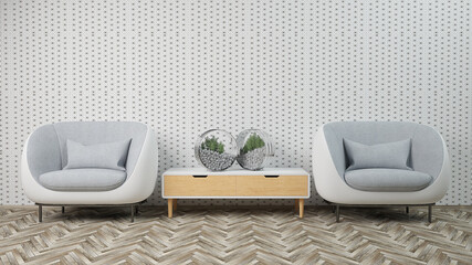 Salon Sofa 3D Design 