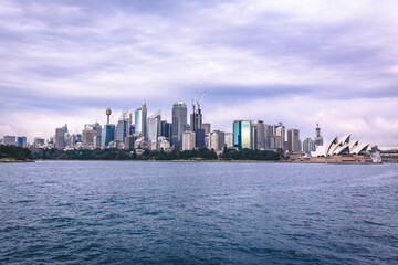 Naklejka premium Sydney Skyline - Australia
