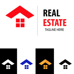 real estate logo modern vector icon luxury.