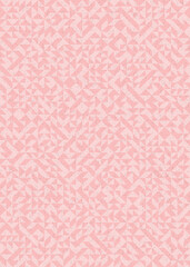 Abstract Geometric Pattern generative computational art illustration