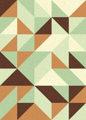 Abstract Geometric Pattern generative computational art illustration