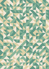 Abstract Geometric Pattern generative computational art illustration