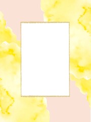 たんぽぽ　ヴィンテージ　ロココ調　春　桜　和風　テンプレート　背景　フレーム　水彩　名刺　菊　額