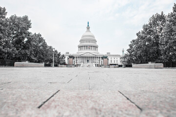 United States Capitol Building east facade - Washington DC Unite