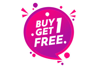 Buy 1 Get 1 Free, Banner Design, Vector Icon, Poster and Flyer Design Template, Advertisement  and Promotion Template