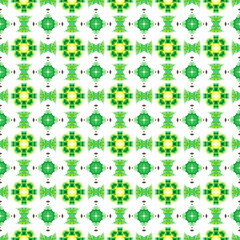 Ethnic Art. Hand Drawn Painted.