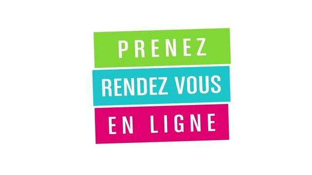 prenez rendez-vous en ligne