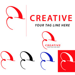 creative B letter vector logo design.