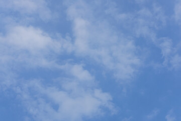 blue sky with white cloud