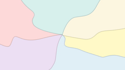 set of colored banners, abstract, design
