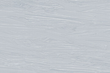 Abstract texture of light gray oil paint, painted pattern, wall design, template card, canvas, background, smeared watercolor, painted sheet paper, painting surface. Rough brush strokes, art design.